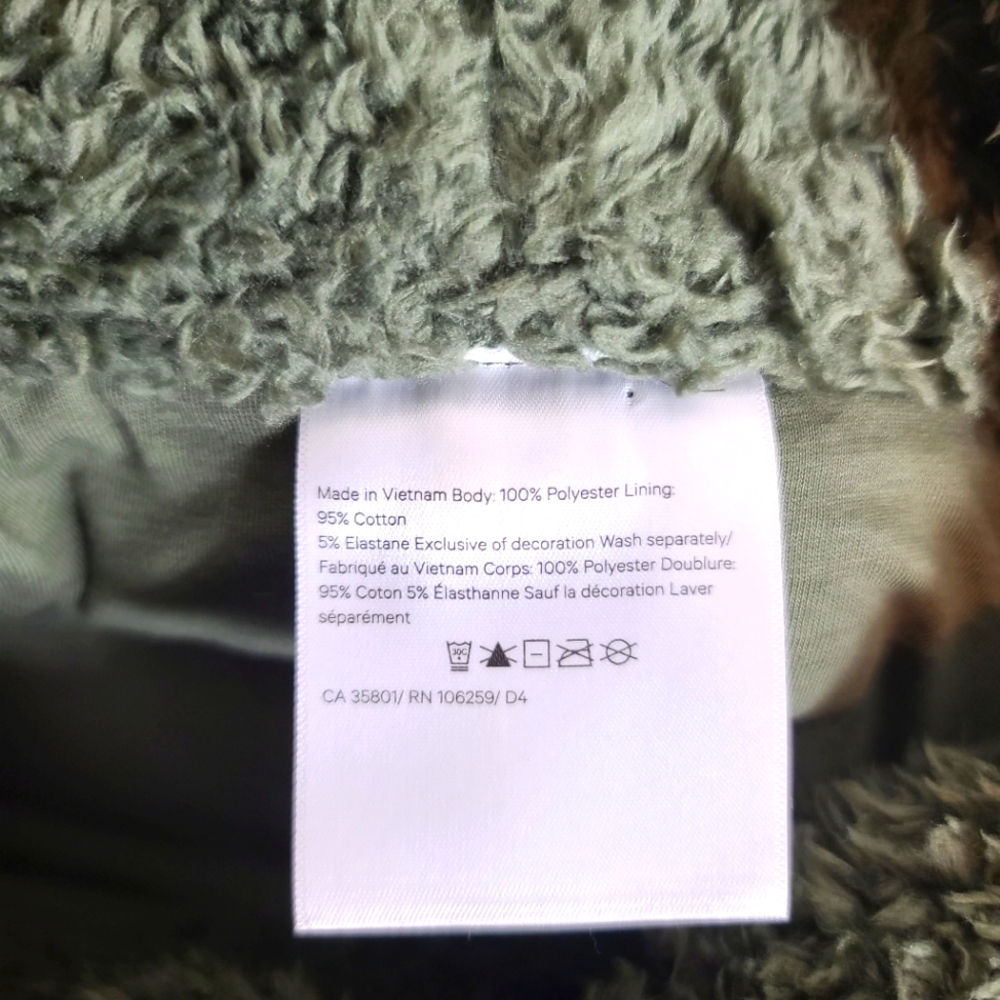 LULULEMON Warm Restore Sherpa Fleece Pullover in Army Green Size M/L - Picture 7 of 12